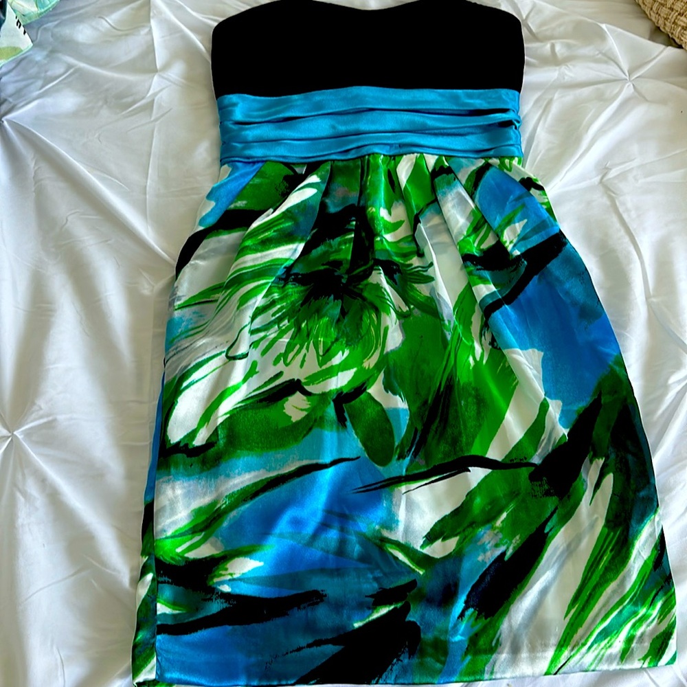 Flowery dress-SMALL